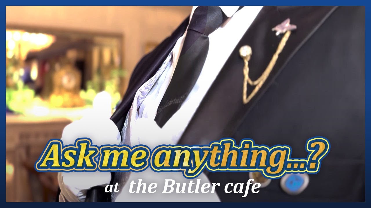 I asked the butler a question!🔍ˎˊ˗ | Butlers Cafe Swallowtail