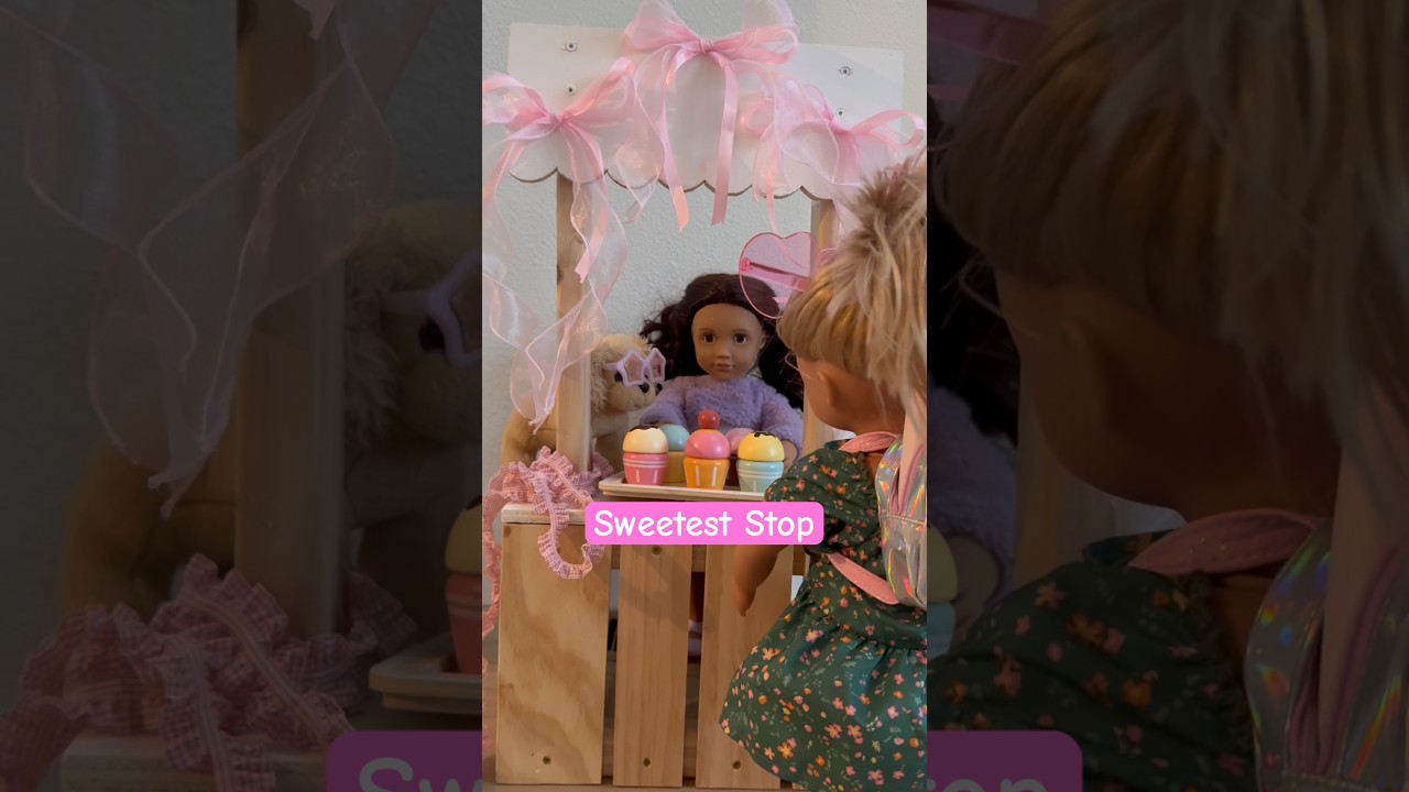 Doll Shop Pretend Play #shorts