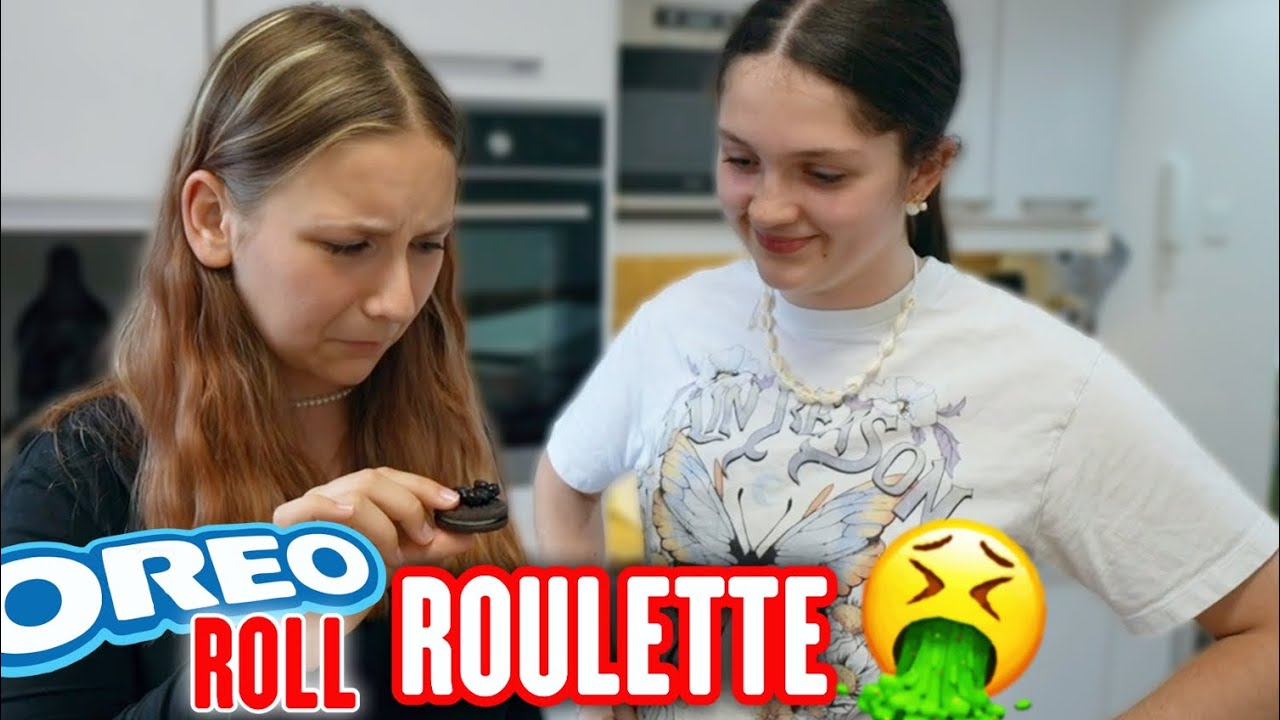 OREO Roll Roulette! 🤮 Kto pierwszy zwymiotuje ❓ MISIA I JA