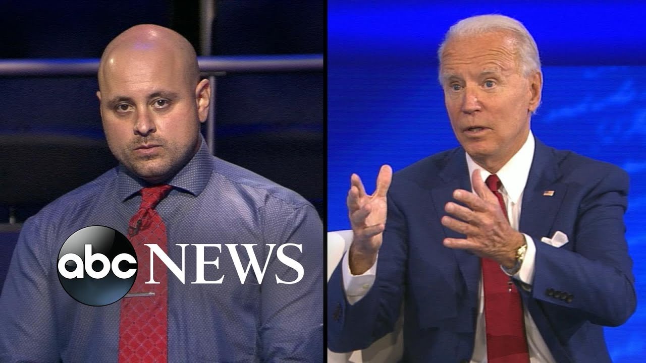 Joe Biden pressed about his plan for tax cuts for the middle class at ABC town hall