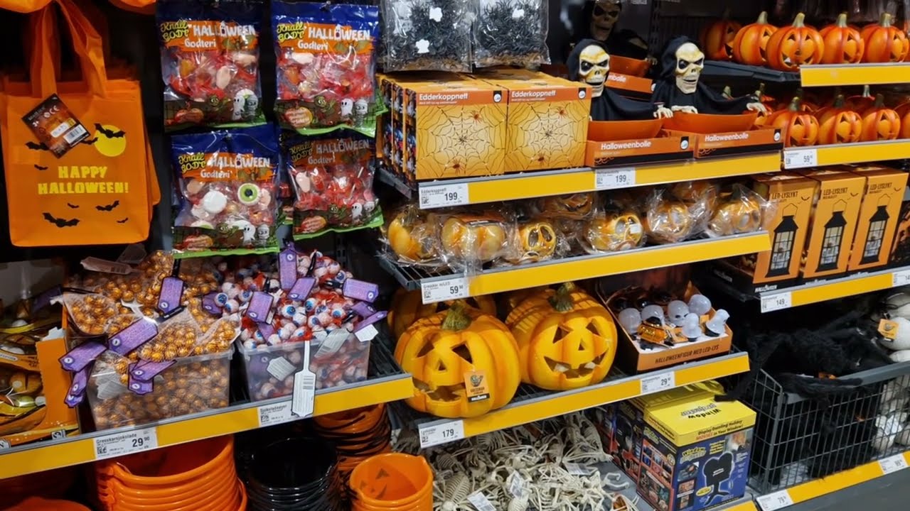 Halloween in Norway 2023 (Norske butikker) Part 1