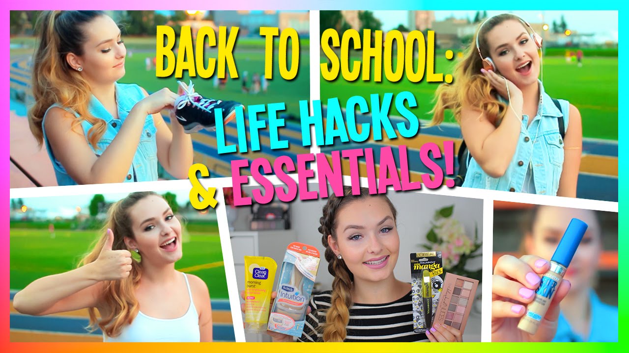 Back To School: Life Hacks & Essentials +GIVEAWAY