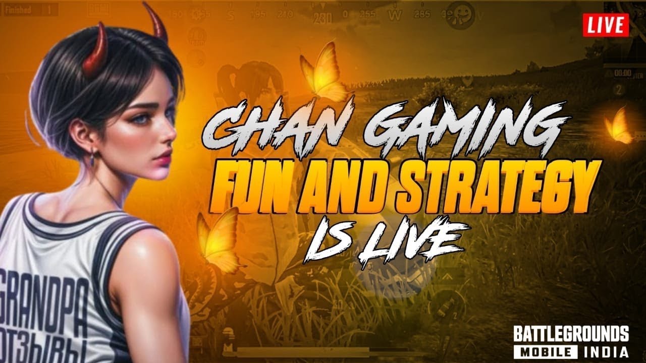 CHAN GAMING IS LIVE #bgmi #pubg #sharpshooter #funmood #fakedemonop #guhangaming#maddy #moni #live