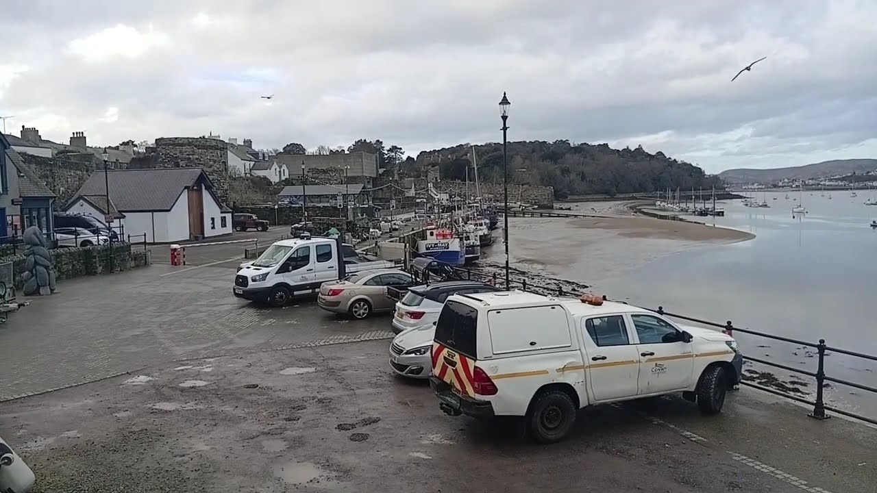 Conwy Walk Marina and Castle 
