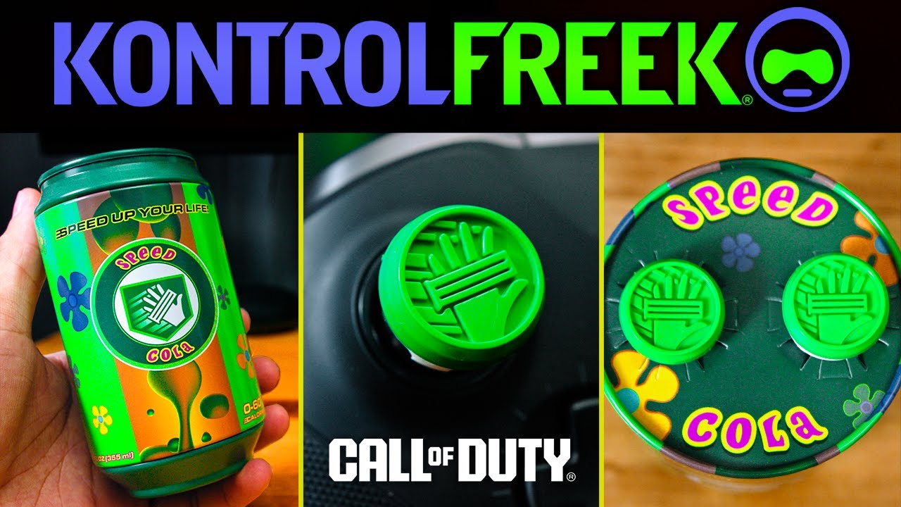 FIRST LOOK at the KontrolFreek SPEED COLA Thumbsticks (from Black Ops 6 Zombies!)