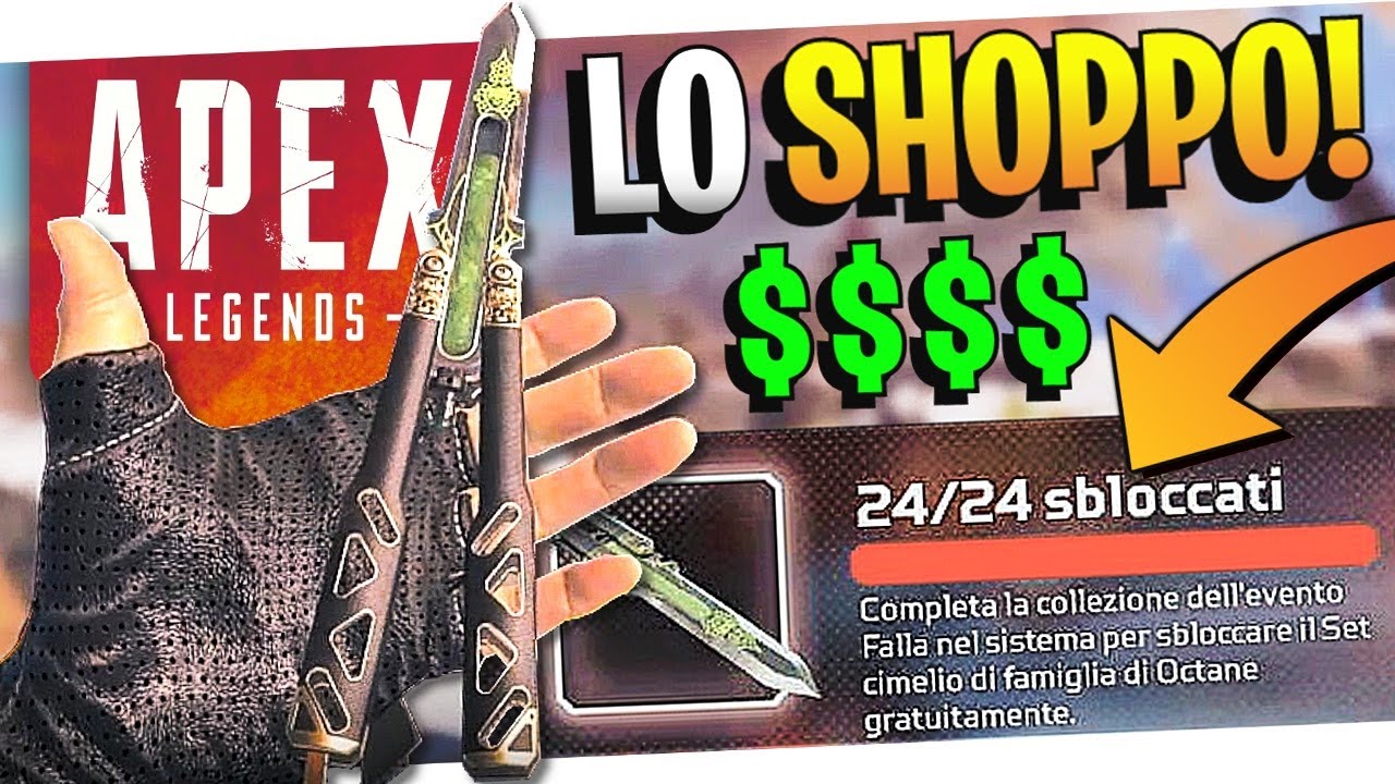 SHOPPO il nuovo HEIRLOOM DI OCTANE [APEX LEGENDS ITA]