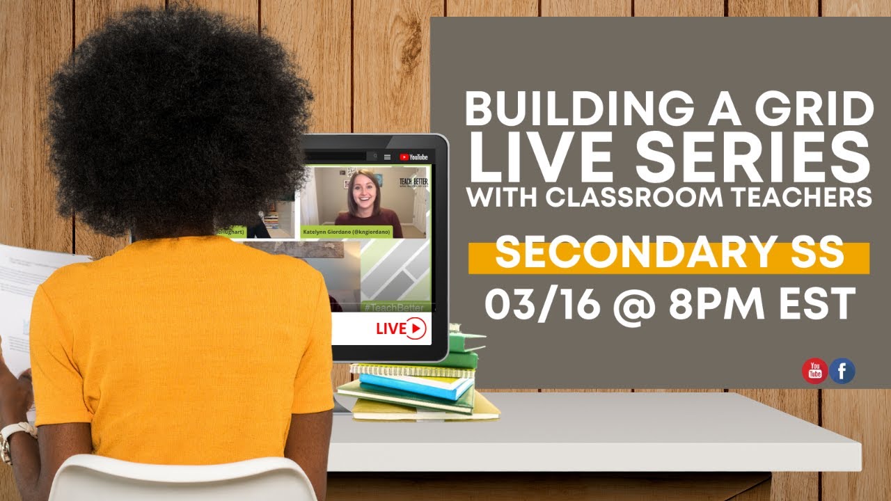 BUILDING A GRID LIVE w/ @teachbetterteam 's @ChadOstrowski - SECONDARY SOCIAL STUDIES