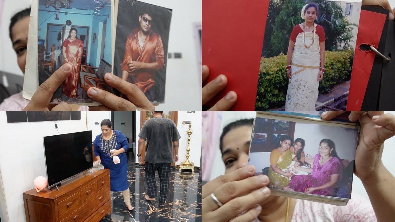 WOW! Satheesh Modeling Pictures & School College Days Photos - Cleaning House on Weekend