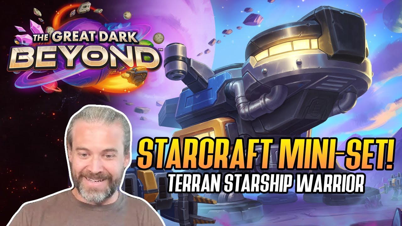 (Hearthstone) НОВЫЙ МИНИ-НАБОР: Heroes of Starcraft! Terran Starship Warrior