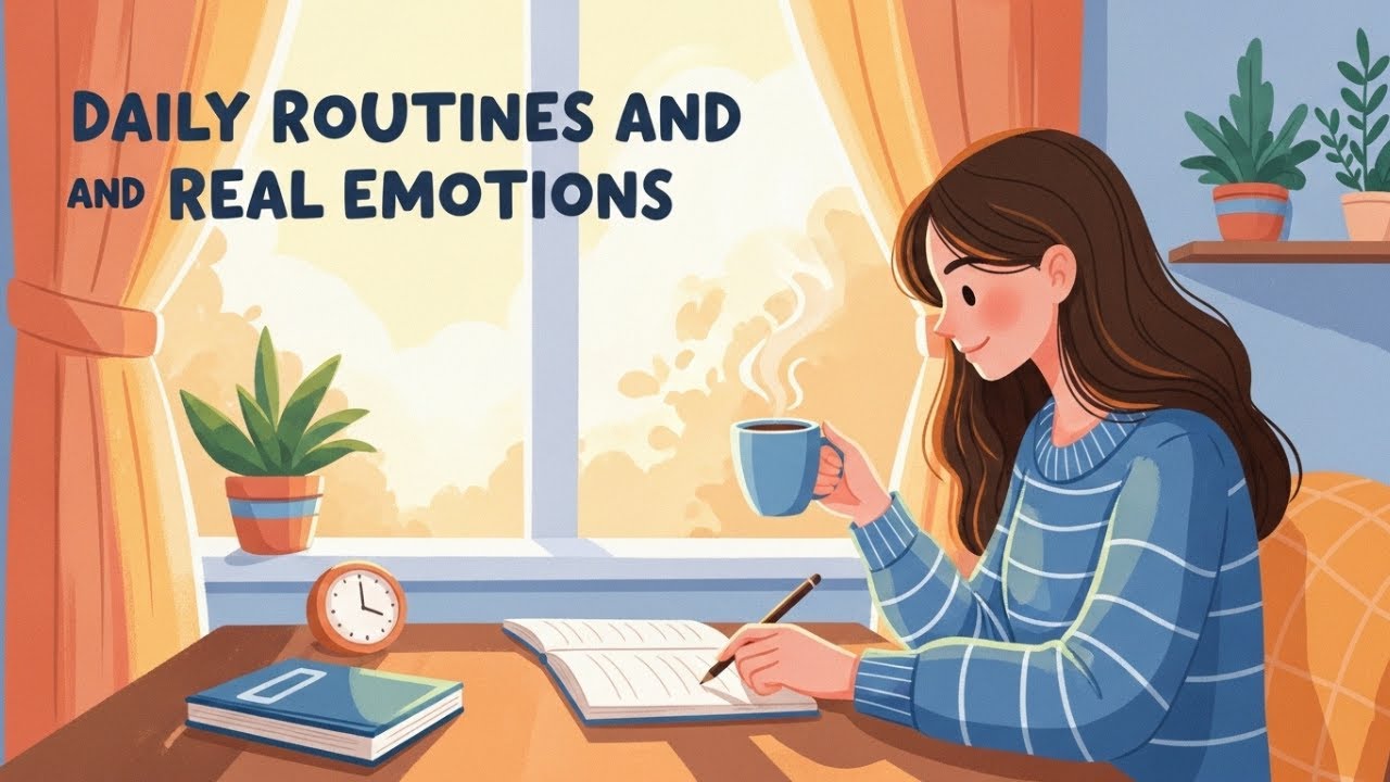 Simple English Story: Daily Routines and Real Emotions