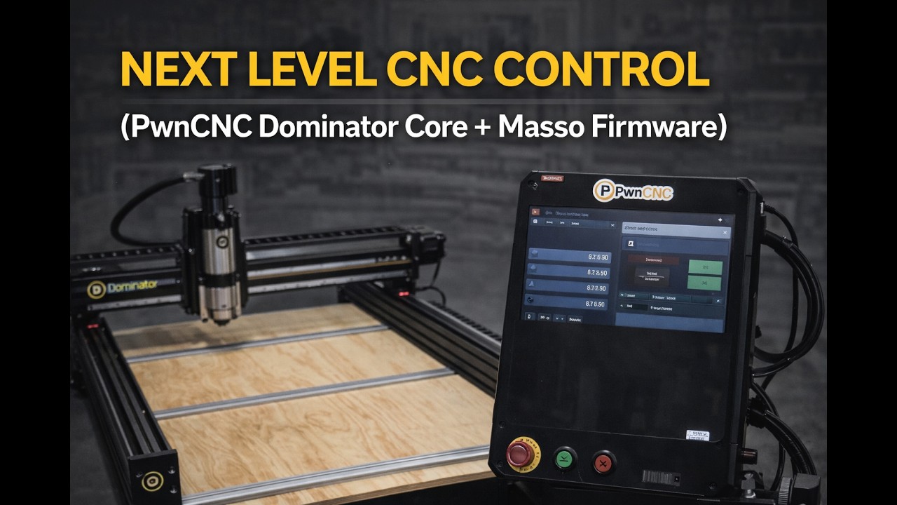 Next Level CNC Control (PwnCNC Dominator Core + Masso Firmware)
