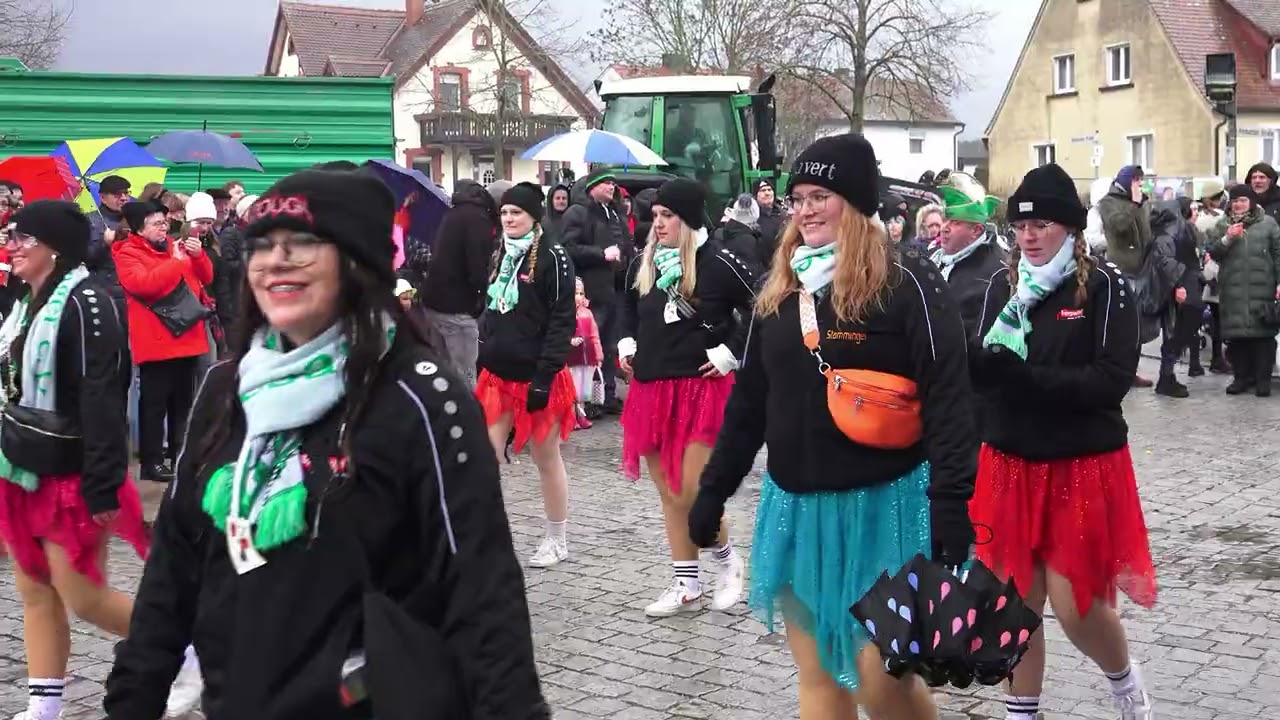 Rosenmontagszug der  Muhrer Faschings-Gaudi e.V. vom 16.02.2026 in Muhr am See, fränkisches Seenland
