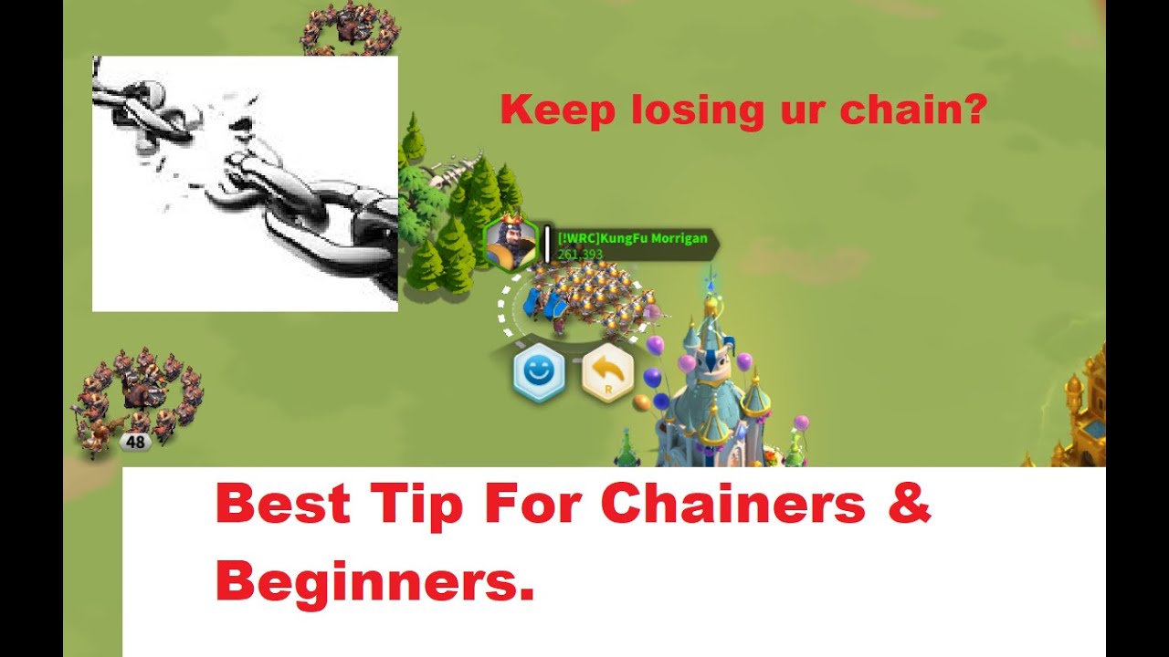 Rise of Kingdoms - My Best Tip For Chaining Barbarians ! -  Never Lose your barb chain again!