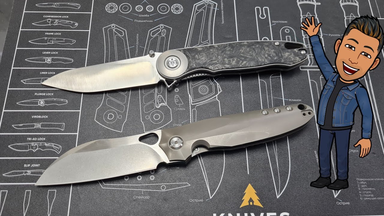 Крутые ножи Tercio и Arahna в @ForestHomeKnives #foresthome#kristal#Foldingknife