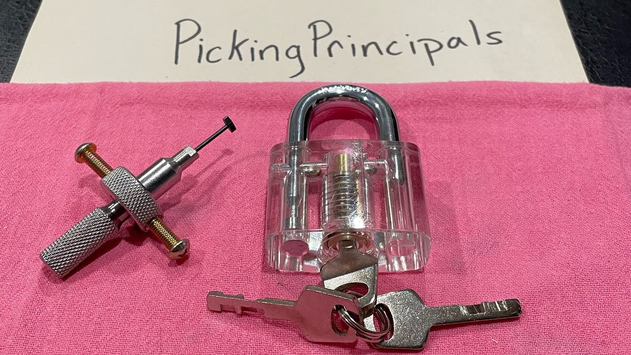 [43] Acrylic Disc Detainer Lock Picked