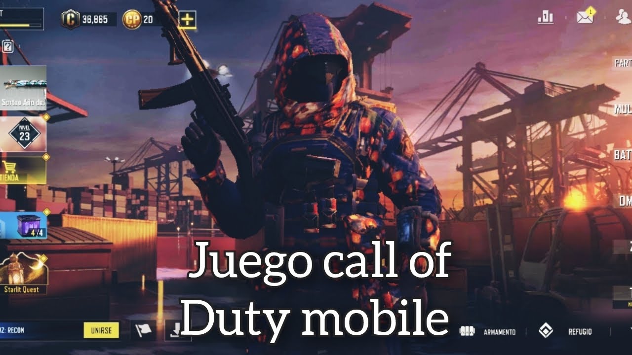 JUGUE CALL OF DUTY MOBILE Y JUGUE EL BATTLE ROYALE Y EL MULTIJUGADOR 