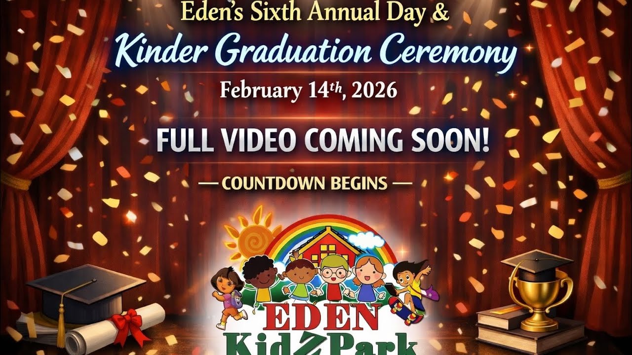 Eden KIDZPARK Playschool 2025-26 GRADUATION & Annualdaycelebration-Human beings over AI TRAILER