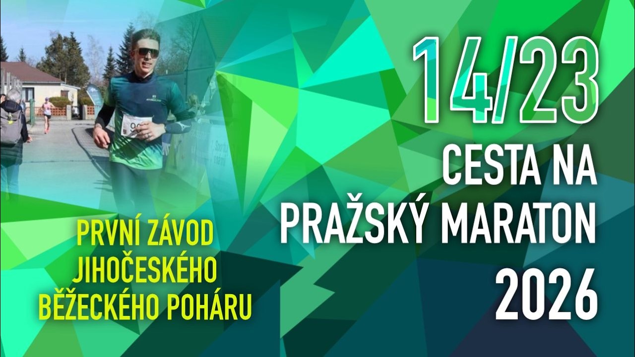 14/23 - CESTA NA PRAŽSKÝ MARATON 2026 - tempáč 21km - 3:36/km (151 tepů)