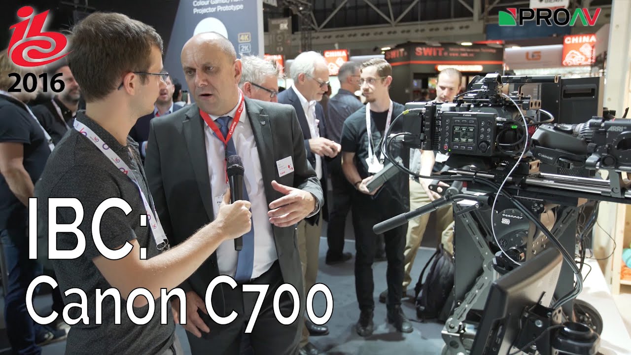 Canon C700 - How Canon See It - IBC 2016