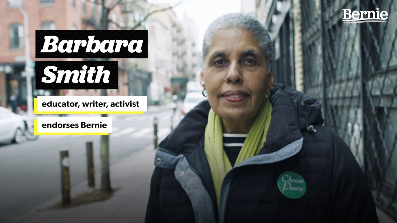 Barbara Smith Endorses Bernie Sanders for President