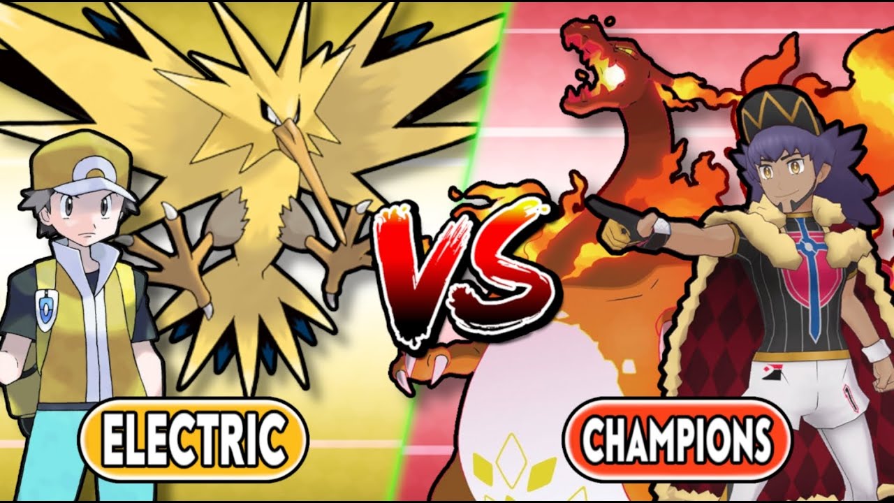 Can I Beat Every Pokemon Champion with ONLY Electric Types?
