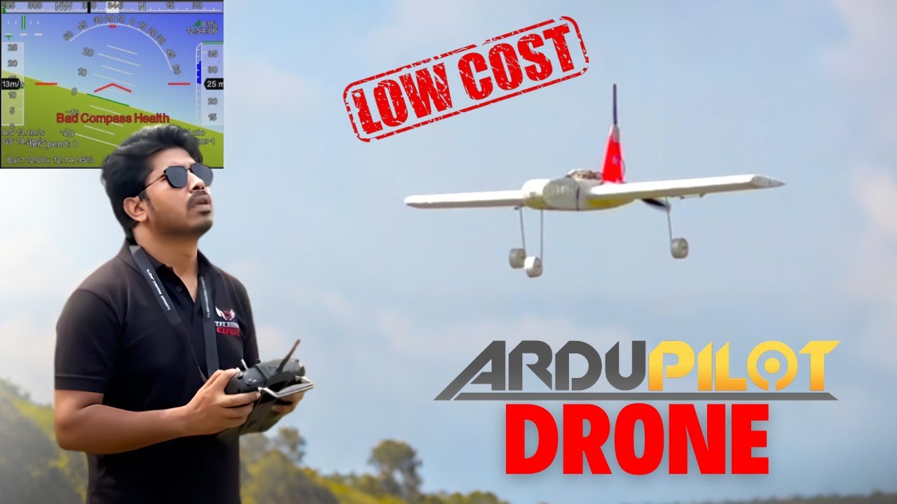 Low-Cost Autopilot Drone in Action | Mission Planner | Aerial Target Drone