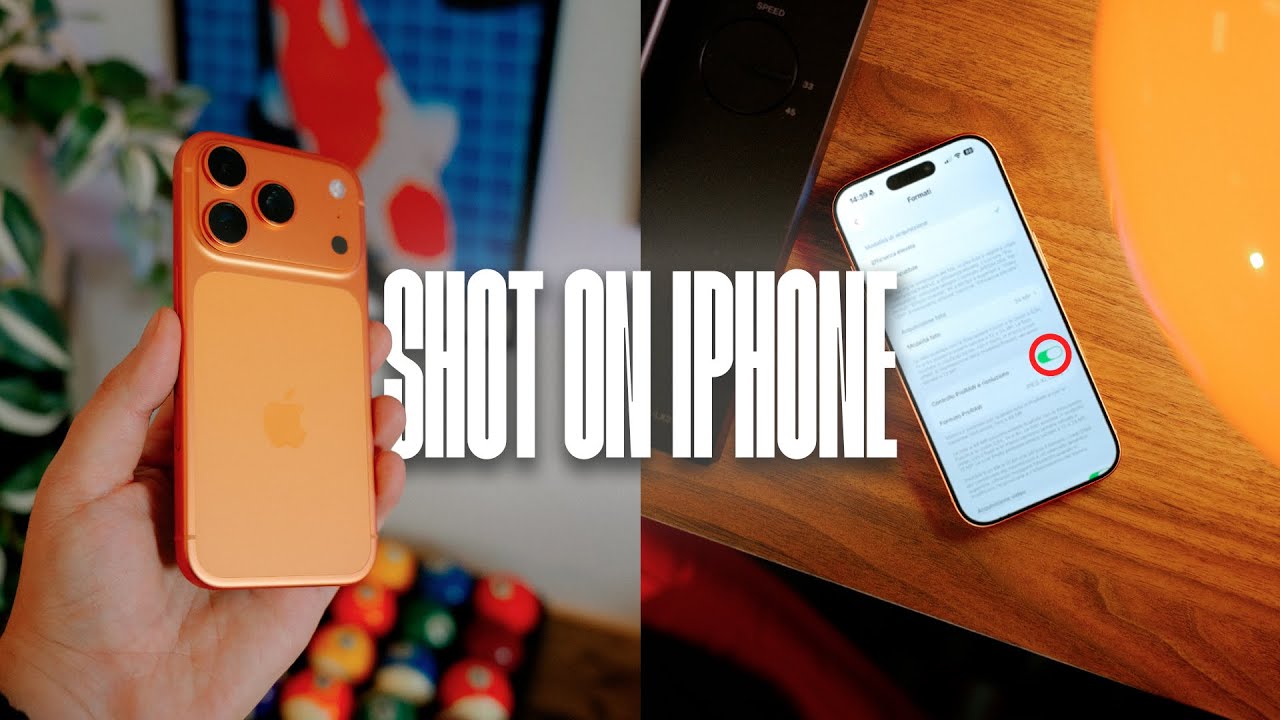Le migliori impostazioni per foto/video con iPhone 17 Pro e Pro Max.