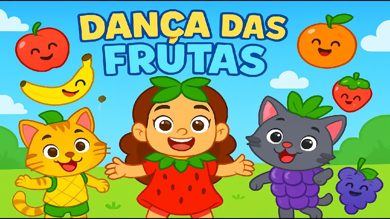 🎵 Dança das Frutas - Tito e Pipoco | Música Infantil Divertida