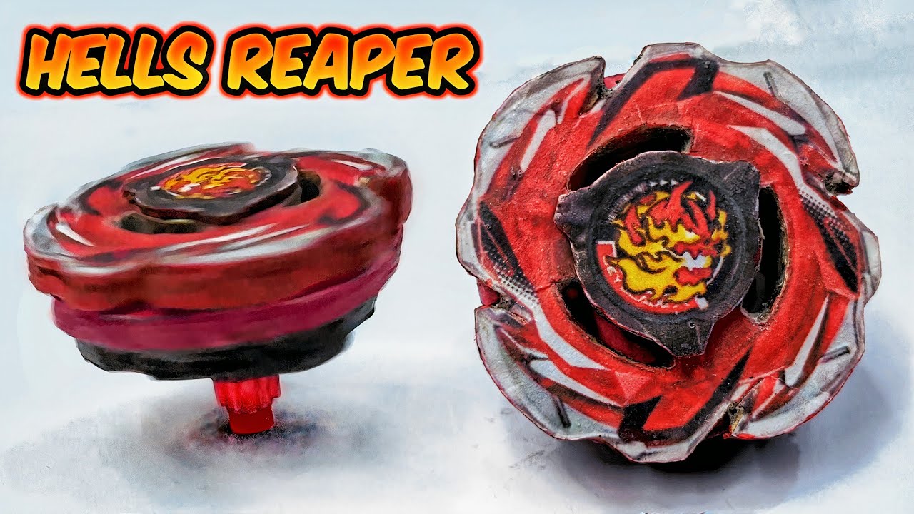 Making Hells Reaper CX Beyblade With Real Looks🔥