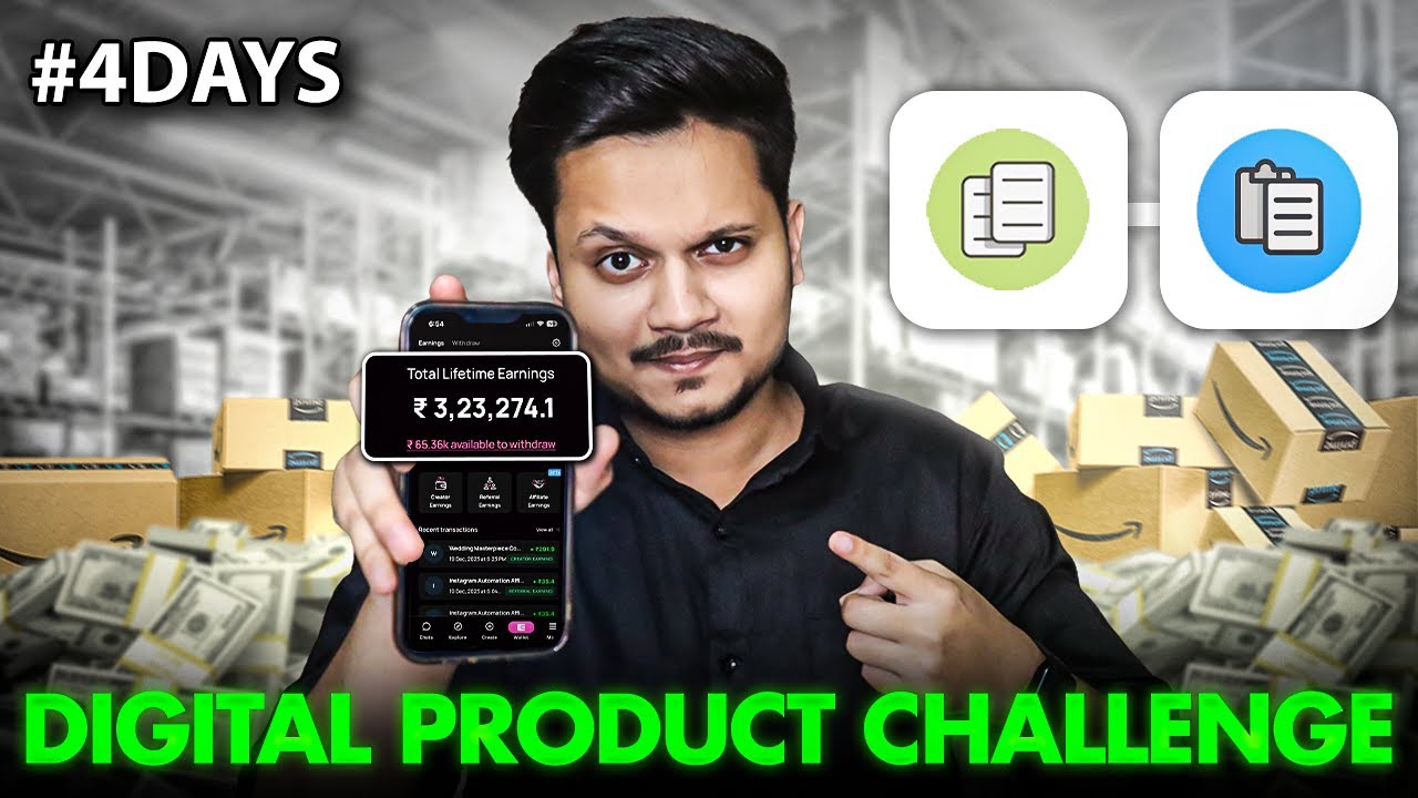 4 Days Digital Product Selling Challenge! (Mind-Blowing Results) 🚀