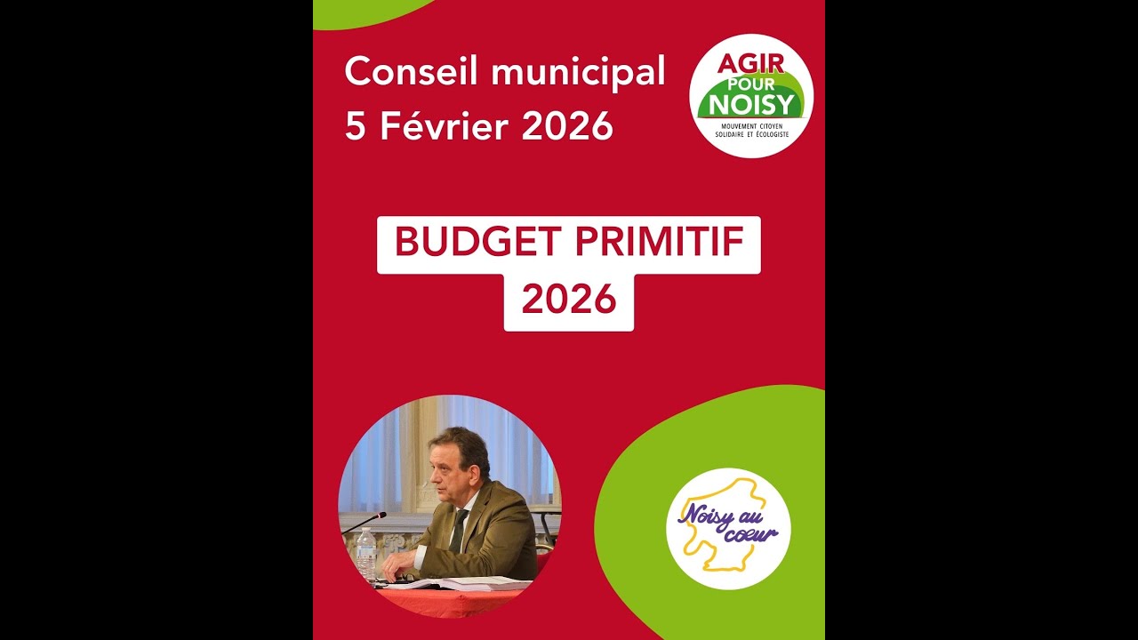 Budget 2026 à Noisy-le-Sec