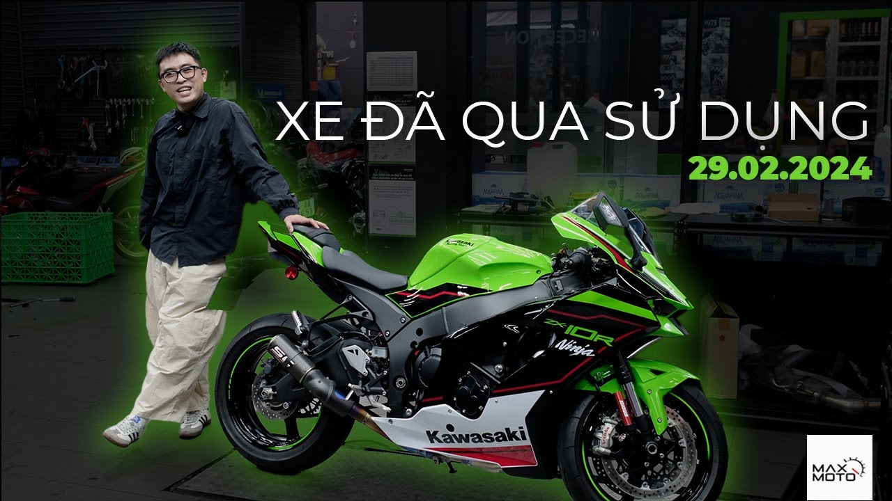 Cập nhật giá xe Kawasaki đã qua sử dụng 29.02.2024 tại MaxMoto Sài Gòn | MAXMOTO | Dờ