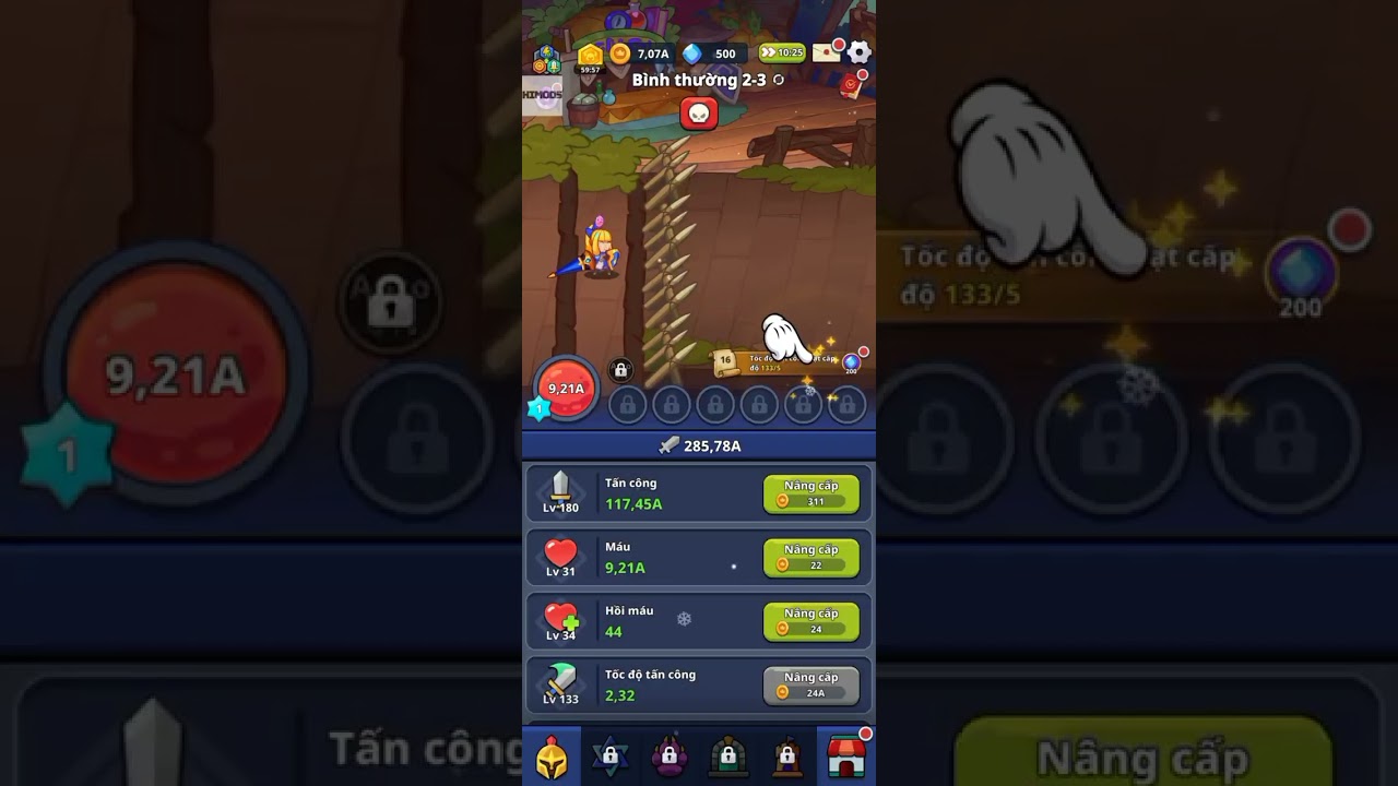 Monster Clash 1.1.20 MOD APK Unlocked Free upgrade