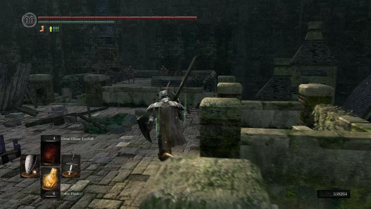 DARK SOULS:  from firelink to capra DEMON