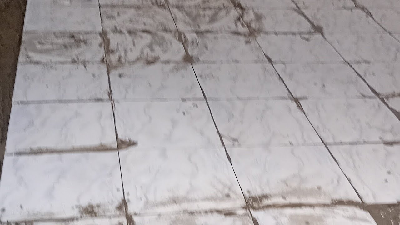 Tiling day 3, 5th room. 