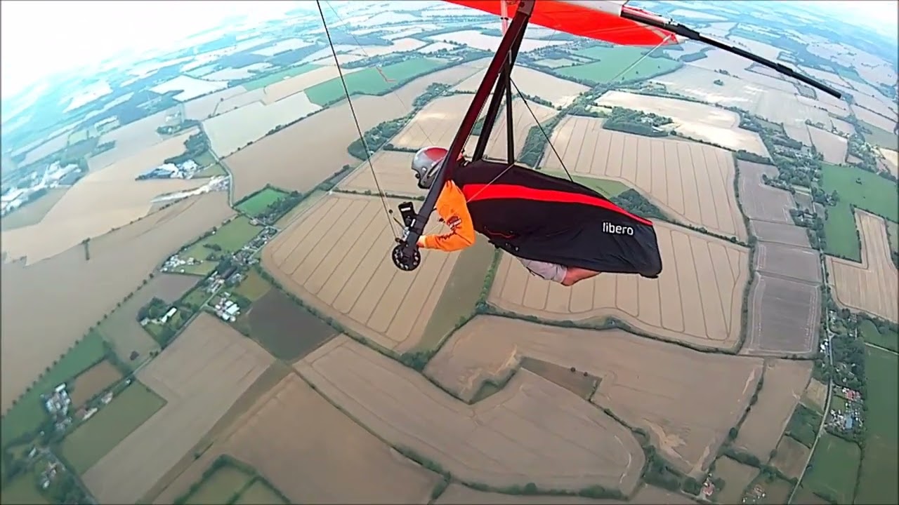 25 7 2025 out and return suffolk  hang gliding