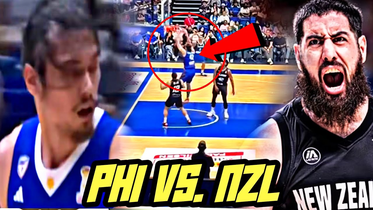 GILAS PILIPINAS VS. NEW ZEALAND TALL BLACKS! WINDOW 2 NG FIBA WORLD CUP ASIAN QUALIFYER FINAL 12 L👆