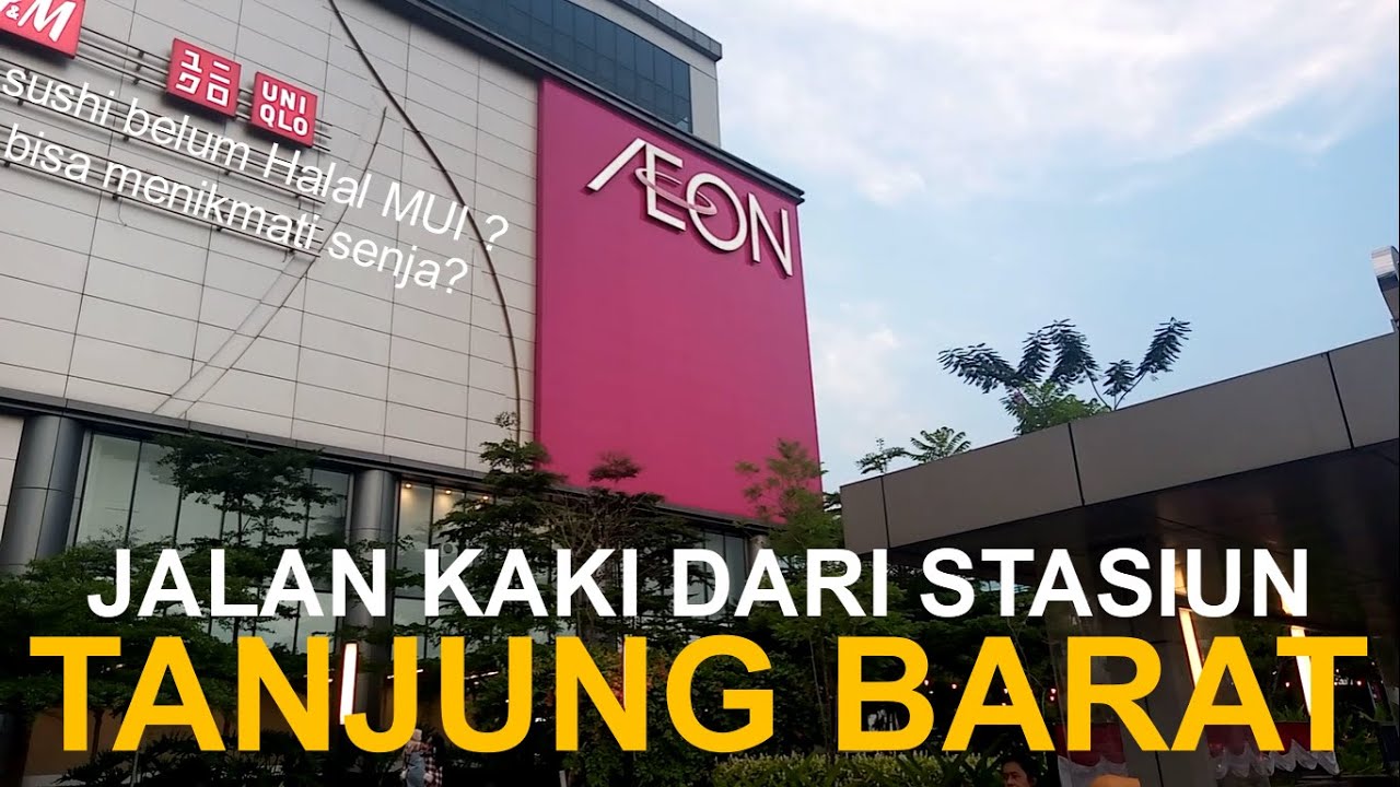 Aeon Mall Tanjung Barat : Rute Jalan Kaki dari Stasiun ke Sushi yang Belum Halal MUI