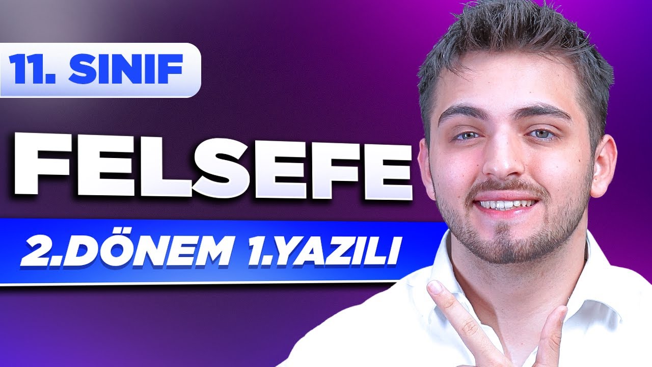 11. Sınıf Felsefe 2. Dönem 1. Yazılı Çözümü! | %100 MEB Uyumlu