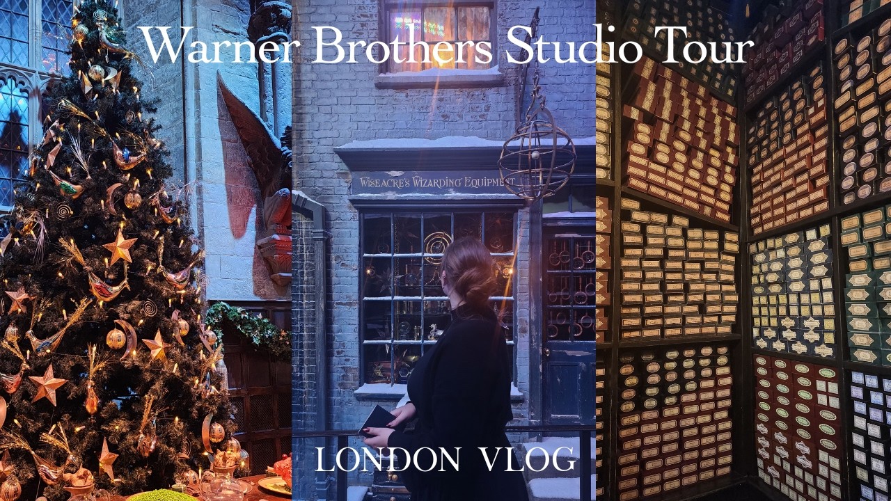 a very hogwarts christmas | warner brothers studio tour london