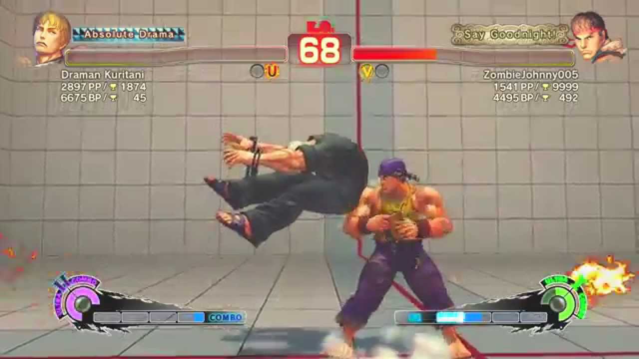 Ryu vs Cody - ZombieJohnny005 USFIV