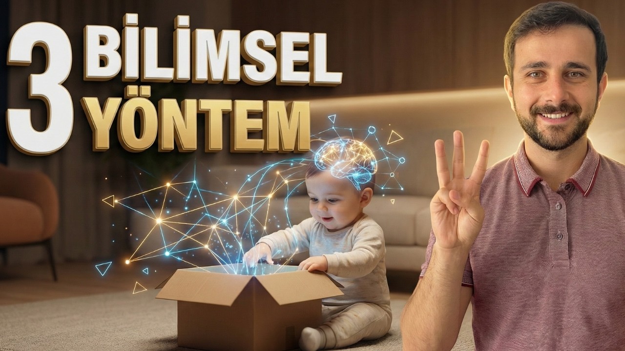 Zeka Gelişimi İçin 3 Bilimsel Yöntem (Evde, Bedava ve Anında Etkili)