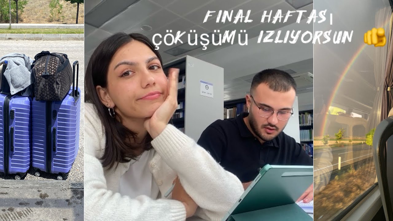 bu vlogta just ders çalışılıyor .. final haftası🤯