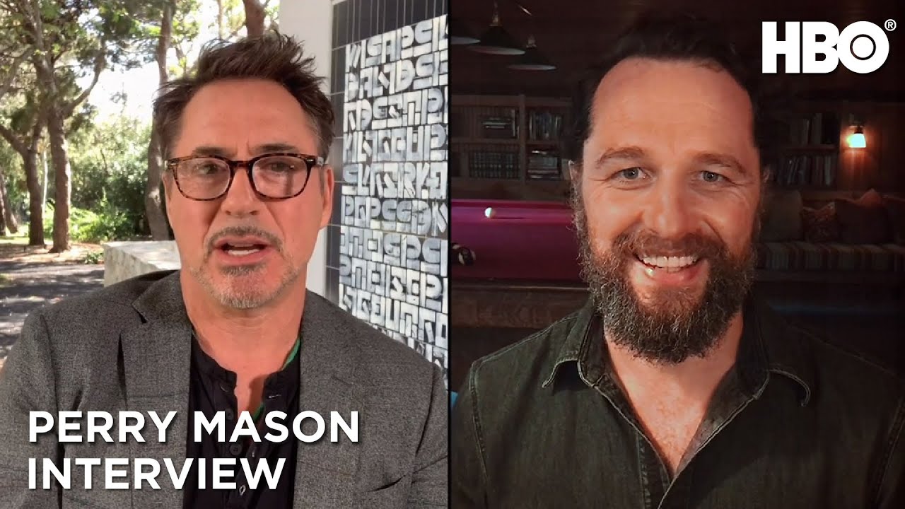 Perry Mason: Conversation with Robert Downey Jr. and Matthew Rhys (Interview) | HBO