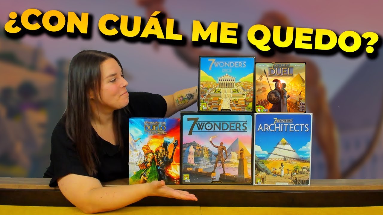 🏛️7 Wonders🏛️ ¿Qué juego elijo?