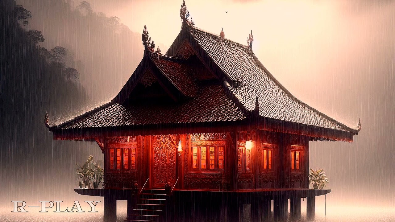 Suara Hujan untuk Tidur yang mendalam , Relaksasi malam Dengan Hujan"