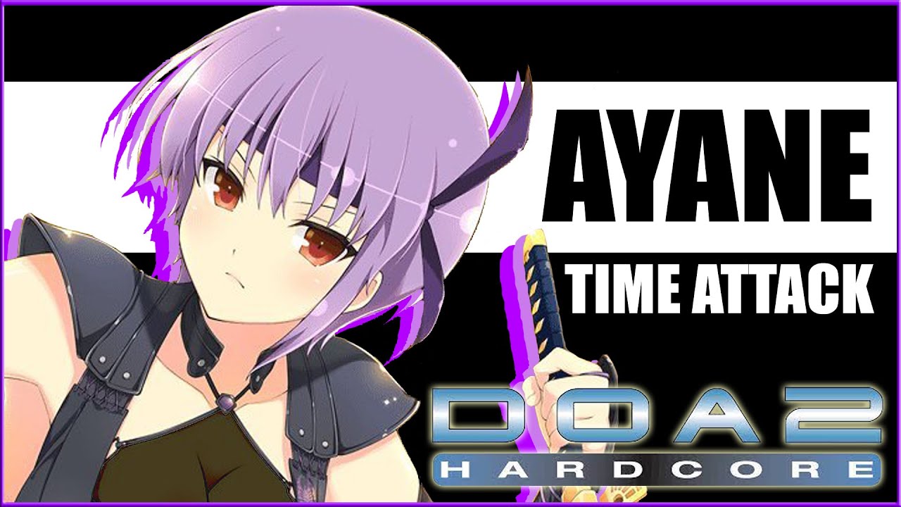 Dead Or Alive 2 : Hardcore - PS2 Gameplay - Time Attack Mode - Ayane - Widescreen
