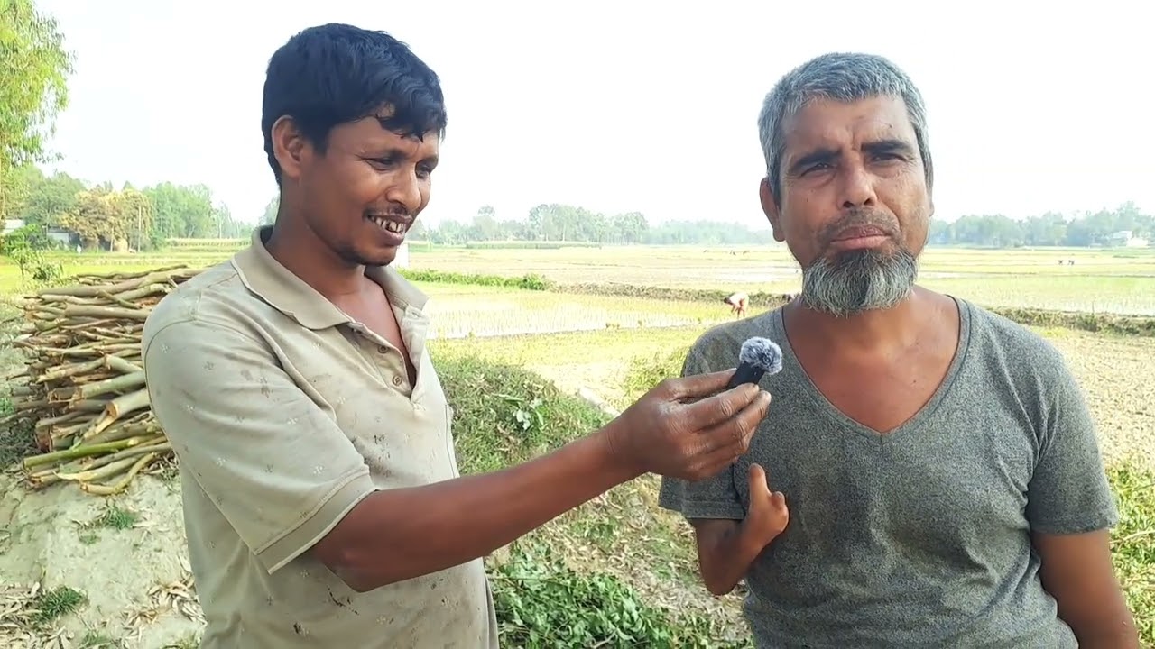 জিন্না ভাই এক হাত নাই, গাছ কাটার কাজ করেই চলে জীবন, সহযোগীতা কামনা করি।