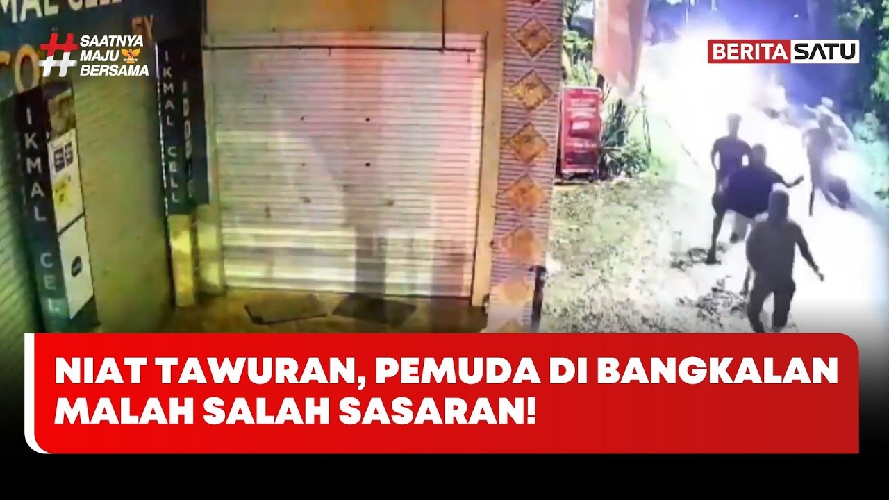Niat Tawuran, Pemuda di Bangkalan Malah Salah Sasaran #beritasatu