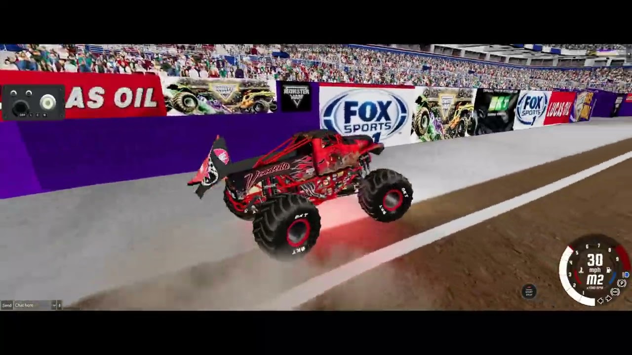 Week 4 Racing practice of the stadium destruction tour for DSMT